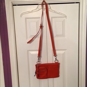 Burnt Orange Cross-body Purse
